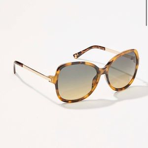 Loft gold print sunglasses